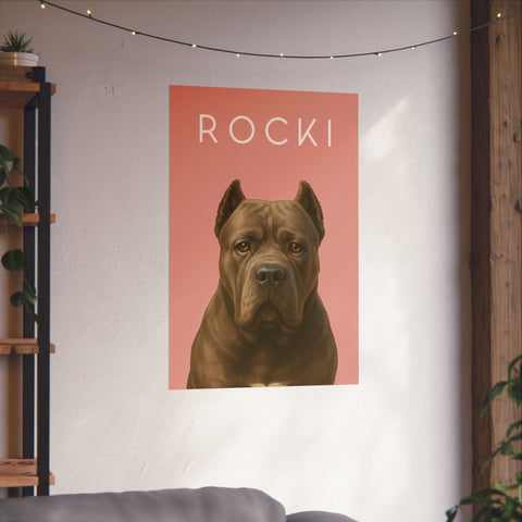 Custom Fancy Portrait Poster