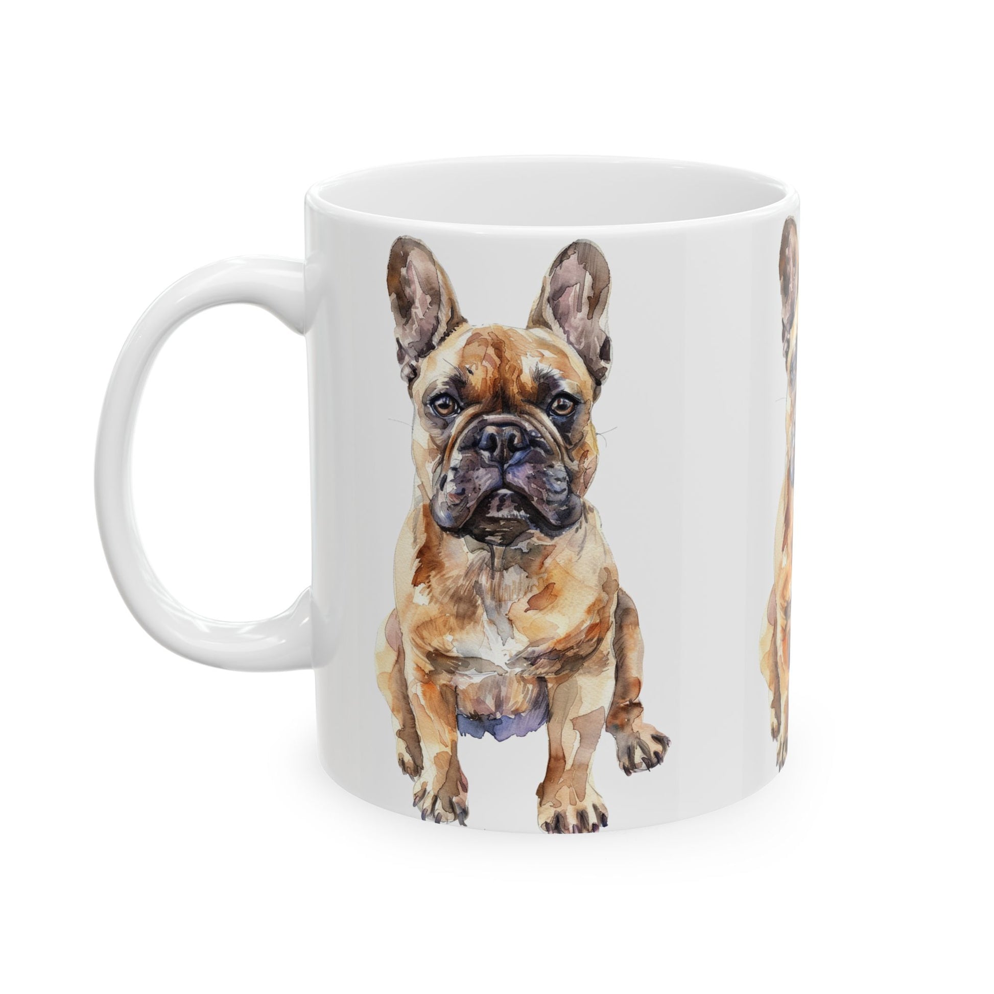 French Bulldog Ceramic Mug - Cute Dog Design, Perfect Gift for Pet Lovers - Petunia Woof