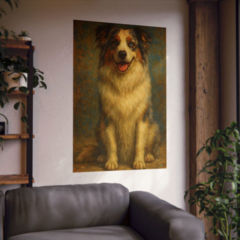 Custom Oil Painting Style Poster