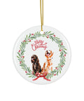 Personalized Pet Picture Christmas Ornament - Petunia Woof