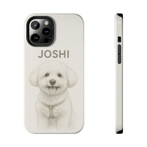 Custom Pet Pencil Drawing Though Phone Case