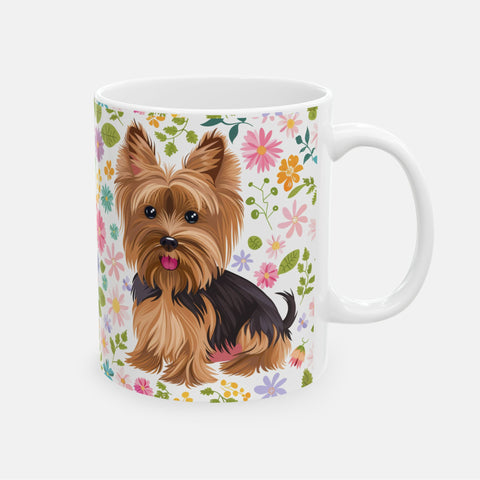 Yorkshire Floral Mug