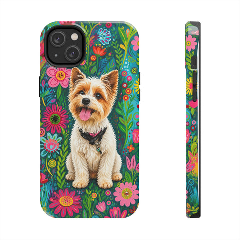 Custom Floral Pet Phone Case