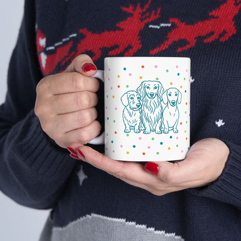Custom Simple Drawing Pet Mug