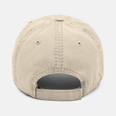 Custom Distressed Embroidered Hat