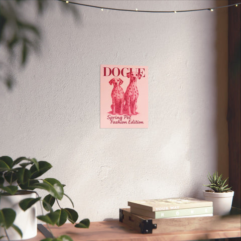 Custom Cover Magazine Style Poster