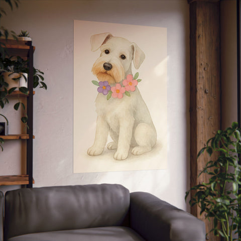 Custom Watercolor Portrait Poster