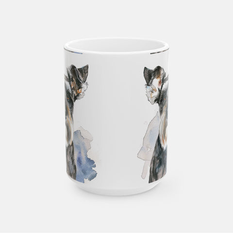 Schnauze Watercolor Dog Mug