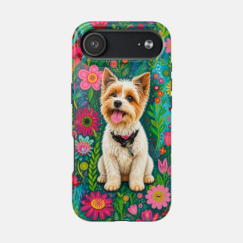 Custom Floral Pet Phone Case
