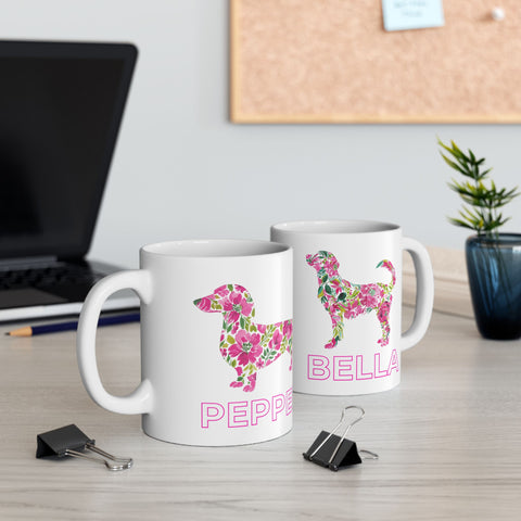 Custom Pet Siluette Mug
