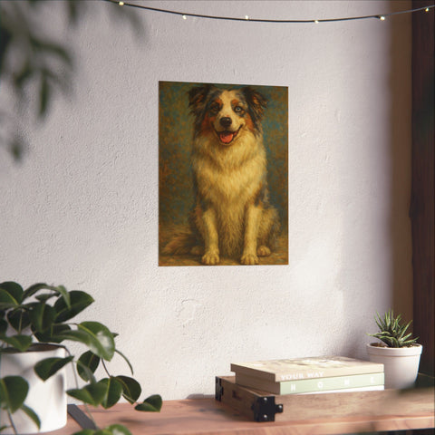 Custom Oil Painting Style Poster