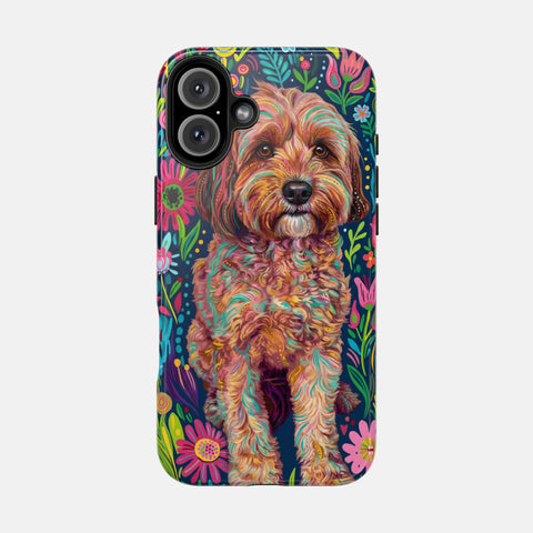 Custom Whimsical Pet Portrait Phone Case