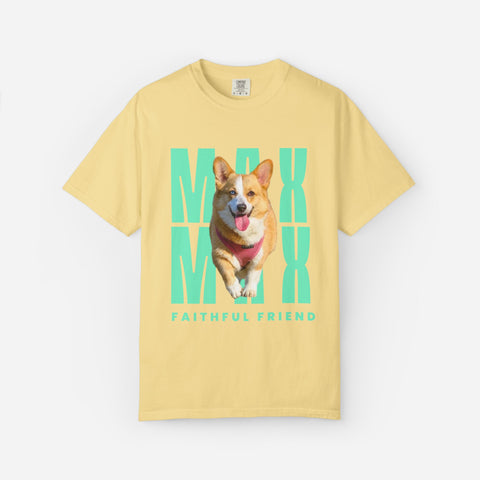 Billboard Custom Pet T-Shirt | Mint Font