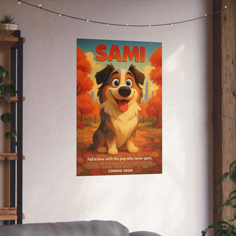 Custom Pixar Movie Poster