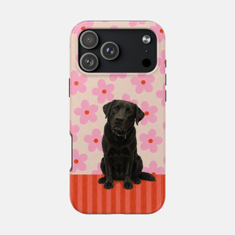 Custom Retro Floral Phone Case