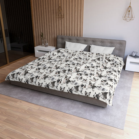 French Bulldog Pattern Duvet Cover