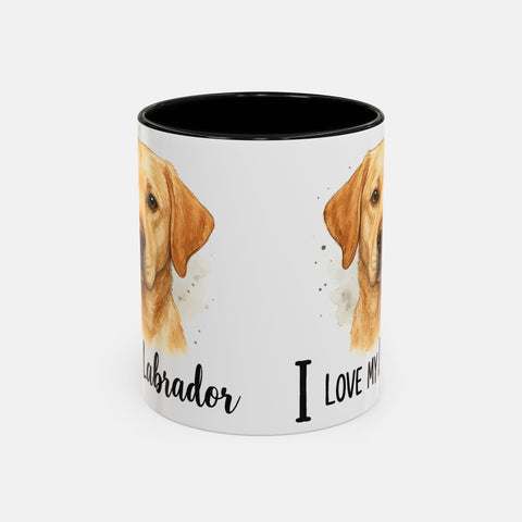 Custom "I Love My Breed" Mug