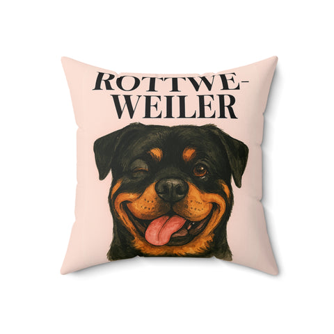 Custom Dog Throw Pillow
