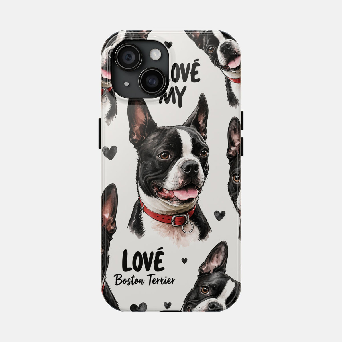 Custom Love My Pet Phone Case
