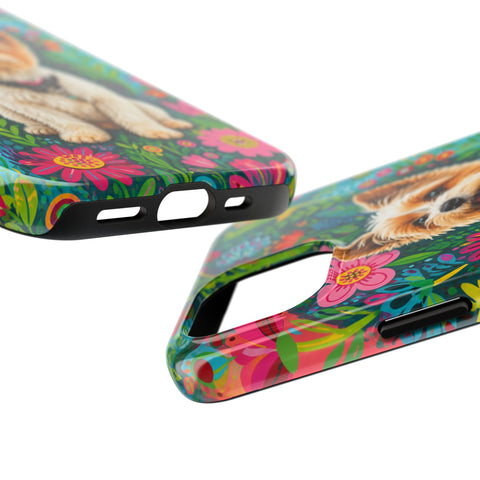Custom Floral Pet Phone Case