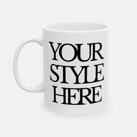 Copy of Copy of Custom Pet Portrait Floral Mug