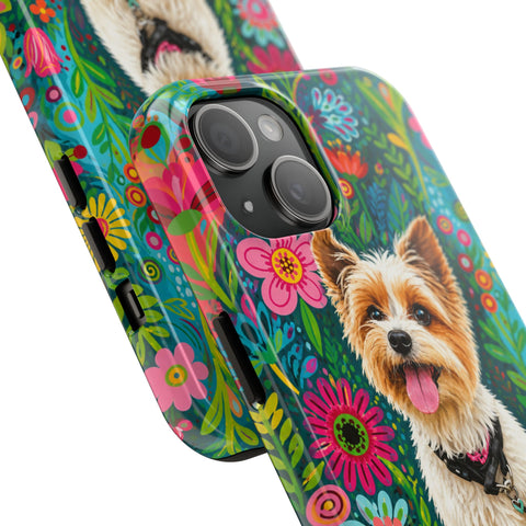 Custom Floral Pet Phone Case