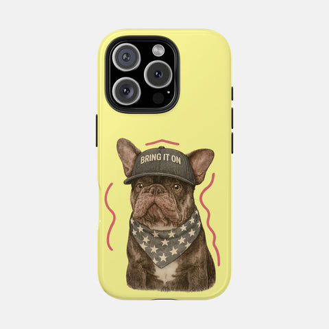 Custom Vibrant Pet Portrait Phone Case