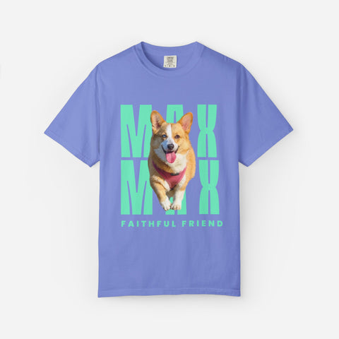Billboard Custom Pet T-Shirt | Mint Font