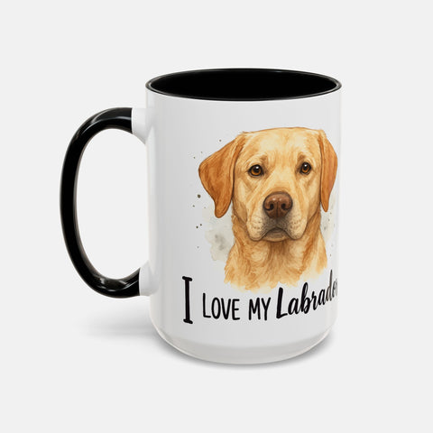 Custom "I Love My Breed" Mug