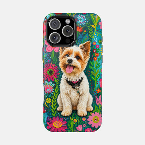 Custom Floral Pet Phone Case