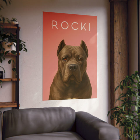 Custom Fancy Portrait Poster