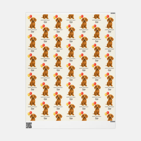 Custom Pet Wrapping Paper