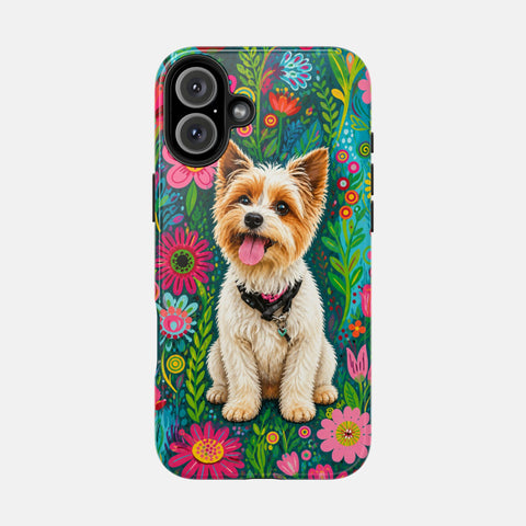 Custom Floral Pet Phone Case