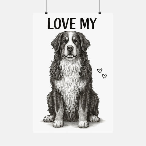 Custom "Love My" Poster