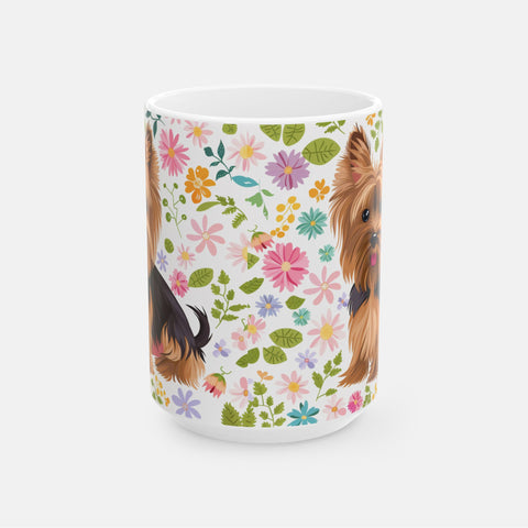 Yorkshire Floral Mug