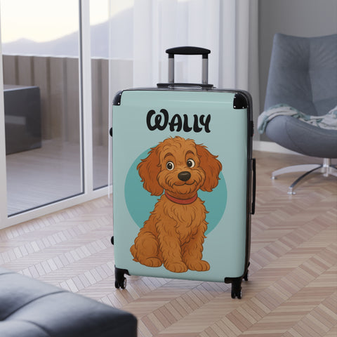 Custom Disney Style Pet Suitcase
