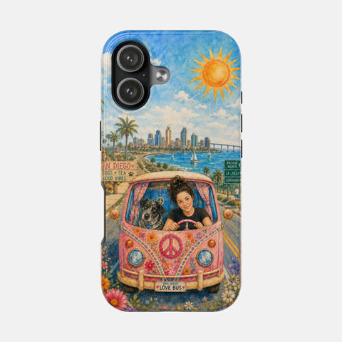Custom San Diego Sunshine Ride Phone Case