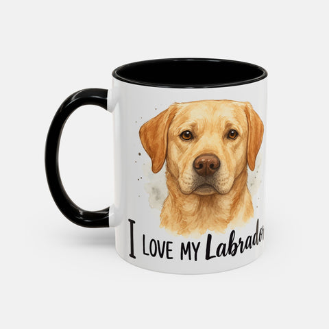 Custom "I Love My Breed" Mug
