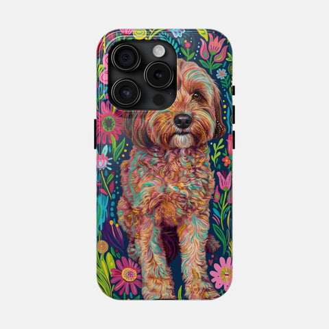 Custom Whimsical Pet Portrait Phone Case