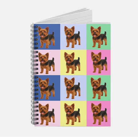 Custom Checkered Notebook