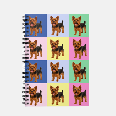 Custom Checkered Notebook