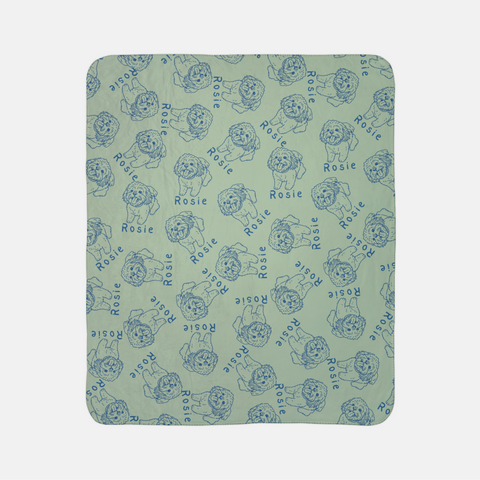 Custom Pet Drawing Blanket