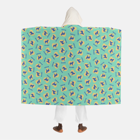 Custom Breed Hooded Blanket