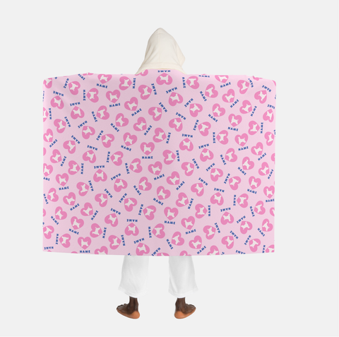 Custom Breed Hooded Blanket