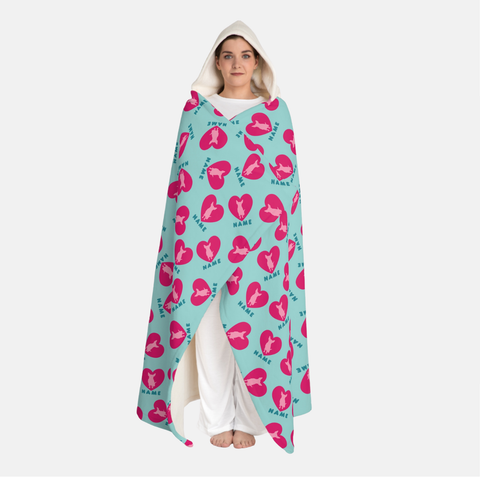 Custom Breed Hooded Blanket