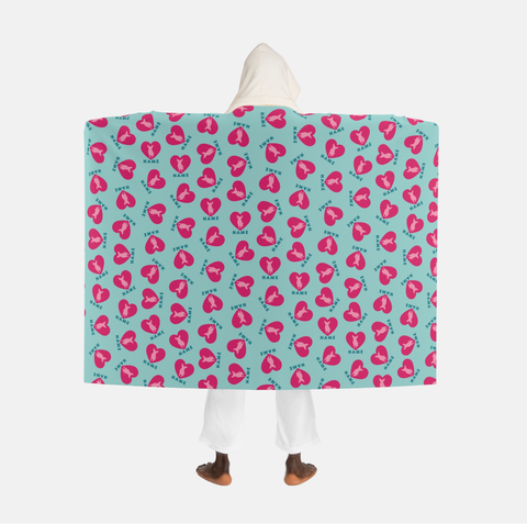Custom Breed Hooded Blanket