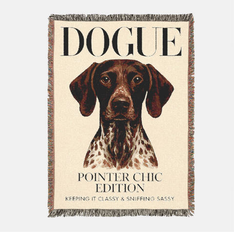 Custom Cover Magazine Style Woven Blanket
