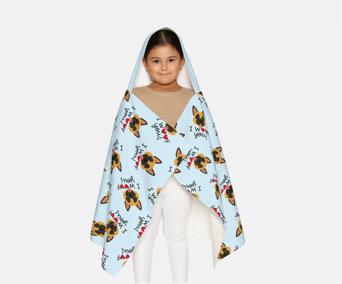 Custom Breed Hooded Towel