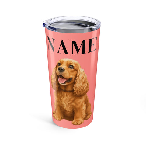 Custom Pet Portrait Tumbler