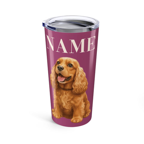 Custom Pet Portrait Tumbler